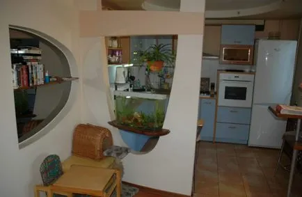 Bucătărie din gips-carton cu mâinile lor (40 poze)