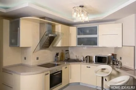 Bucataria in mobilier bej si decor, alegerea unei culori și stil adecvat (de culoare) Bucataria in mobilier bej si decor, alegerea unei culori și stil adecvat
