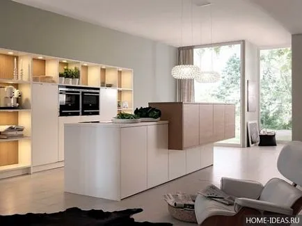 Bucataria in mobilier bej si decor, alegerea unei culori și stil adecvat (în bucătărie bej) Bucataria in mobilier bej si decor, alegerea unei culori și stil adecvat