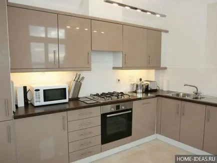Bucataria in mobilier bej si decor, alegerea unei culori și stil adecvat (de bucătărie) Bucataria in mobilier bej si decor, alegerea unei culori și stil adecvat