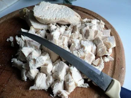 Pita pâine cu carne de pui place să gătească