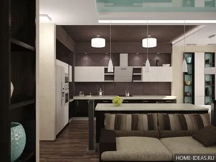 Bucataria in mobilier bej si decor, alegerea unei culori și stil adecvat (la alegere) Bucataria in mobilier bej si decor, alegerea unei culori și stil adecvat