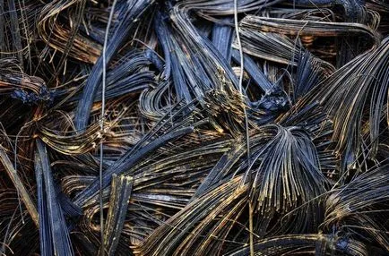 cordoane metalice Resturi anvelope (cordon de oțel)