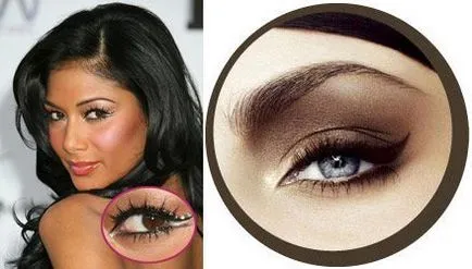 Tehnica Cat de ochi make-up, turn-based de make- up pisica cu propriile sale mâini