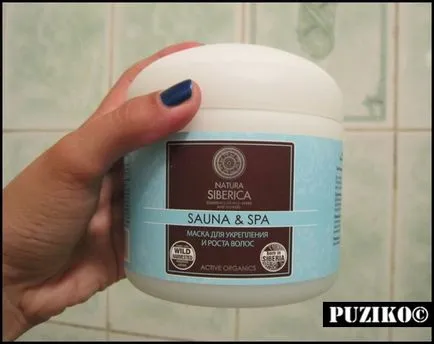 Masca pentru consolidarea și creșterea părului saună - spa - de la comentarii siberica naturans