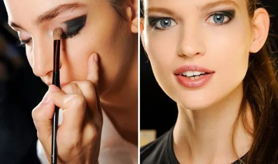 Tehnica Cat de ochi make-up, turn-based de make- up pisica cu propriile sale mâini