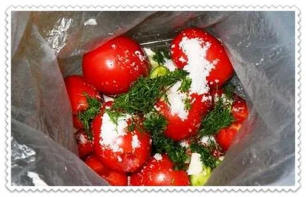 roșii în ambalaj rețeta rapidă sărați timp de 5 minute (pachet) Rețetă rapidă timp de 5 minute roșii sărați în pachet