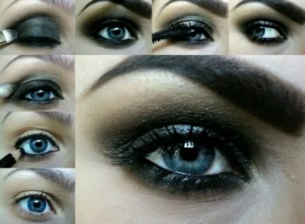 Machiaj fotografii Smokey gheață, instrucțiuni pas cu pas (make-up) Machiaj fotografii Smokey gheață, instrucțiuni pas cu pas