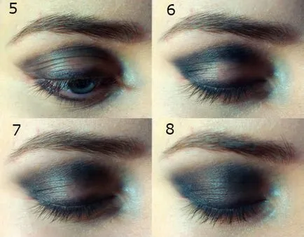 Machiaj fotografii Smokey gheață, instrucțiuni pas cu pas ( „Smokey Eyes“ pas cu pas) Machiaj fotografii Smokey gheață, instrucțiuni pas cu pas