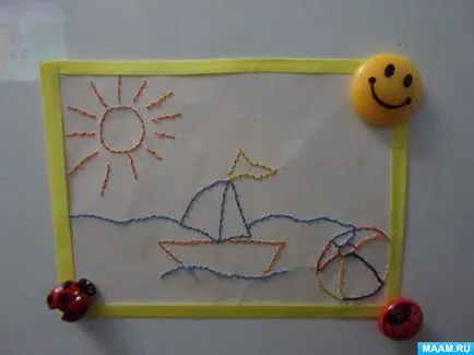 Master class „broderie pe carton“