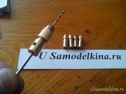 Minibormashinka mâinile proprii