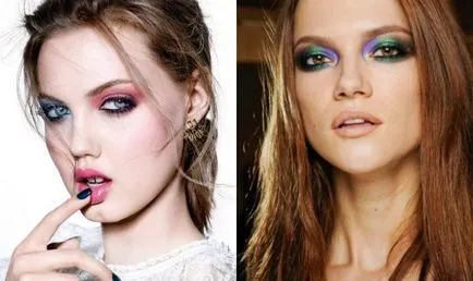 Moda machiaj de primăvară-vară 2017 50 fotografie (2017) Moda machiaj de primăvară-vară 2017 50 fotografii