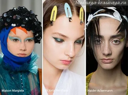 Moda machiaj de primăvară-vară 2017- 80 fotografii pline de culoare de produse noi