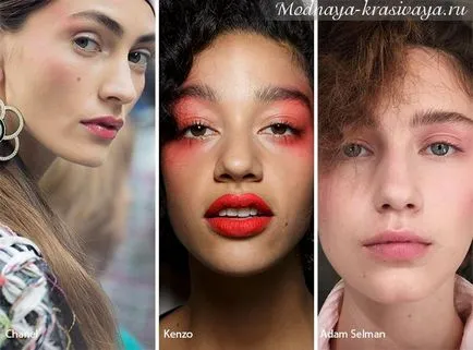 Moda machiaj de primăvară-vară 2017- 80 fotografii pline de culoare de produse noi