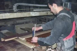 Marmura din beton cu unelte mâini și materiale (beton) Marmura din beton cu materiale mâini și instrumente