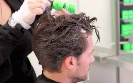Bărbați styling părul scurt și mediu lungimea parului (scurt) Coafura de păr scurt pentru bărbați și păr de lungime medie