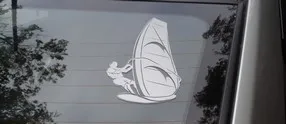 Autocolantul pe masina, am parcat masina ca un cerb de vinil - mată, lucioasă, reflectorizant,