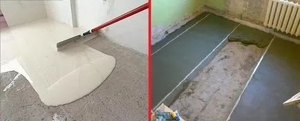 Auto-nivelare podea sapa, sau ceea ce este mai bine ce este diferența și diferența dintre