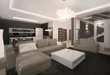 Fotografii suspendate de tavan de design, idei de design în interior, cele mai frumoase, elitele si mansarda, elegant