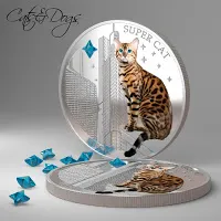 Numismatică și serii de monede este vorba - câini și pisici - a doua ediție