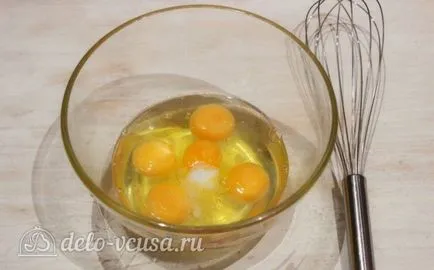 reteta omletă microundelor cu o fotografie - omletă în trepte de gătit într-un cuptor cu microunde