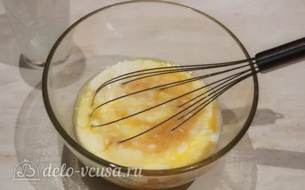 reteta omletă microundelor cu o fotografie - omletă în trepte de gătit într-un cuptor cu microunde