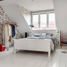 fotografii recomandări Loft caracteristici dormitor Clerk (design mansardă dormitoare) dormitor la mansardă oferă recomandări cu privire la proiectare, fotografie