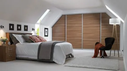 fotografii recomandări Loft caracteristici dormitor Clerk (design mansardă dormitoare) dormitor la mansardă oferă recomandări cu privire la proiectare, fotografie