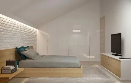 fotografii recomandări Loft caracteristici dormitor Clerk (înregistrare) dormitor la mansardă oferă recomandări cu privire la proiectare, fotografie
