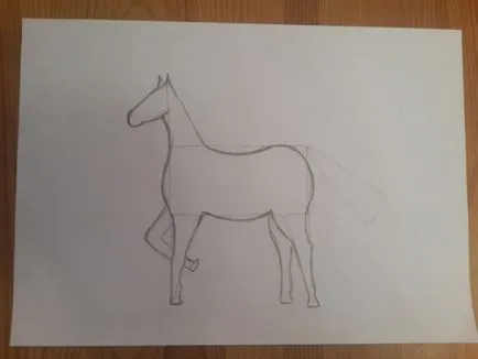 Master class „Desenul unui cal în etape pentru copiii din grupa pregătitoare“