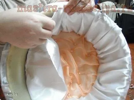 coșuri de master decor clasa de nunta (crep satin organza) Master decor clasa coșuri nunta