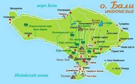Insula Bali pe harta lumii - unde se află și cum să ajungi acolo (sezonul 2017)