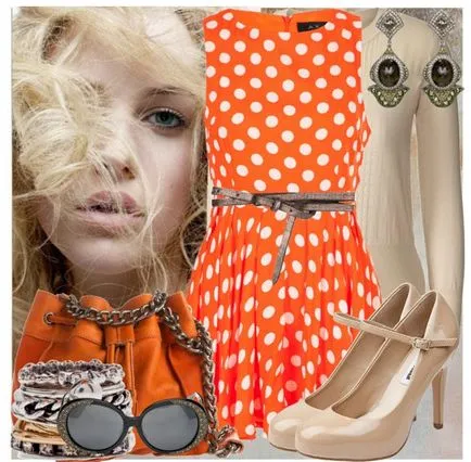 Rochie Orange - este un hit! 40 fotografii - ce să poarte (portocaliu) Rochie Orange - este un hit! 40 fotografii - ce sa poarte