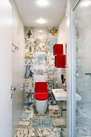 Decorarea o fotografie mică WC (reparații) Decorarea o fotografie mică toaletă