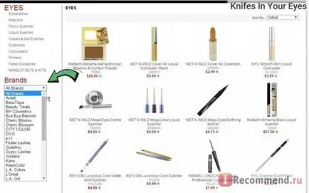 Great magazin american on-line de produse cosmetice cu adevărul cea mai largă selecție de produse (opțional) Great magazin online american de cosmetice cu adevărul cea mai largă selecție de mărfuri