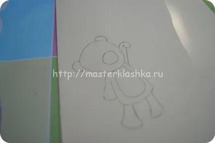 mama felicitarea cu mâinile, masterklashka