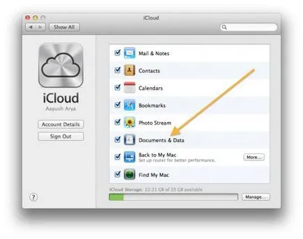 Despre modul de utilizare a iCloud