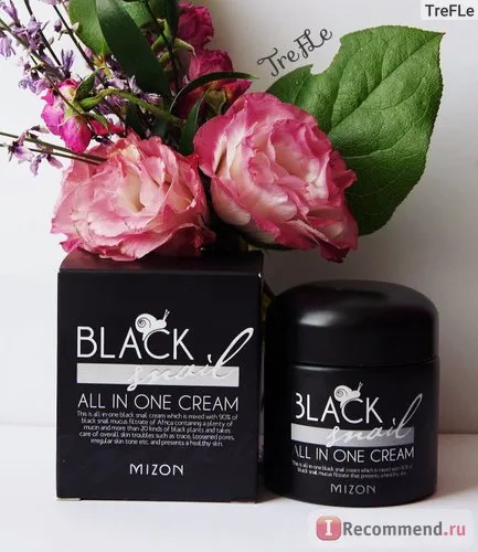 Recenzii de crema de fata mizon melc negru toate într-o singură cremă, sfaturi de la Catherine