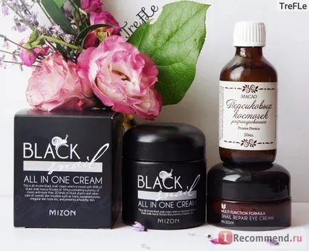Recenzii de crema de fata mizon melc negru toate într-o singură cremă, sfaturi de la Catherine