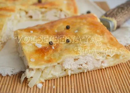 plăcintă cu pui