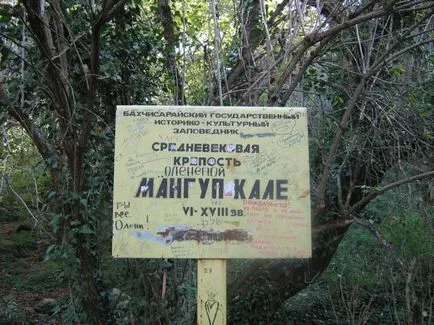 Cave City fotografii Mangup-kale, istorie, cum să obțineți