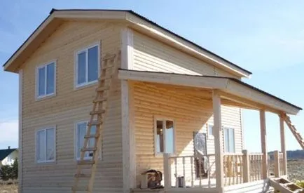 Dispoziție House, 6 x 6 metri caracteristici ale organizării spațiului