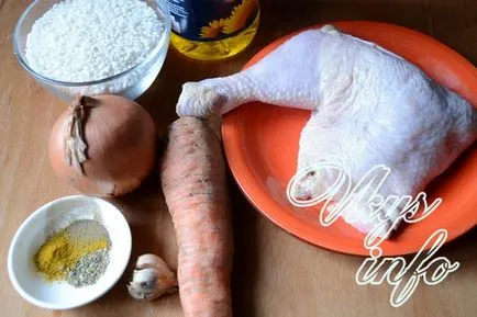 Pilaf cu pui în pasul multivarka cu fotografii pas cu rețete (pui) Pilaf cu pui în pasul multivarka de fotografii de rețete pas
