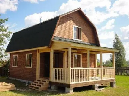 Dispoziție House, 6 x 6 metri caracteristici ale organizării spațiului