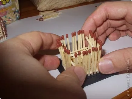 Artizanat din meciurile cu propriile mâini pentru incepatori fara adeziv cu video (schema) Artizanat din meciurile cu propriile mâini pentru incepatori fara adeziv cu video