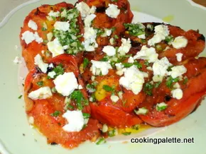 Tomatele prăjite (în tigaie sau grătar) (tomate) Tomate prăjiți (în tigaie sau gratar)