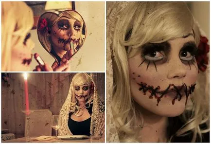 Încercați din nou foarte bine, o mulțime de idei pentru machiaj de Halloween de machiaj și fete obișnuite (foto) (machiaj) Încercați din nou foarte bine, o mulțime de idei pentru machiaj de Halloween de machiaj și fete obișnuite (foto)