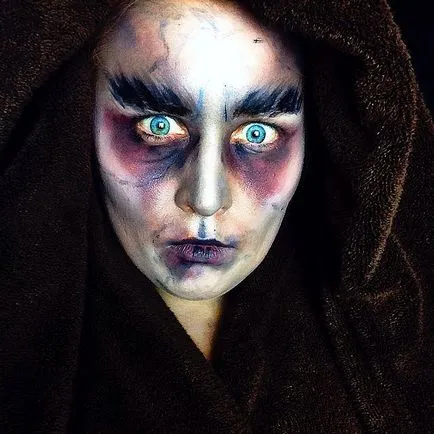 Încercați din nou foarte bine, o mulțime de idei pentru machiaj de Halloween de machiaj și fete obișnuite (foto) (make-up artisti) Încercați din nou foarte bine, o mulțime de idei pentru machiaj de Halloween de machiaj și fete obișnuite (foto)
