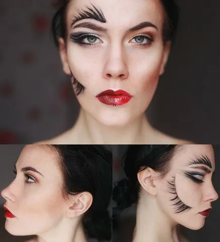 Încercați din nou foarte bine, o mulțime de idei pentru machiaj de Halloween de machiaj și fete obișnuite (foto) (costume de Halloween) Încercați din nou foarte bine, o mulțime de idei pentru machiaj de Halloween de machiaj și fete obișnuite (foto)