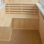 Materiale pentru finisare finisajul podea balcon, pereții din loggia